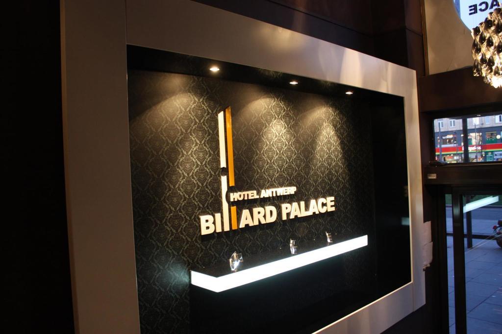 Hotel Antwerp Billard Palace Exterior foto